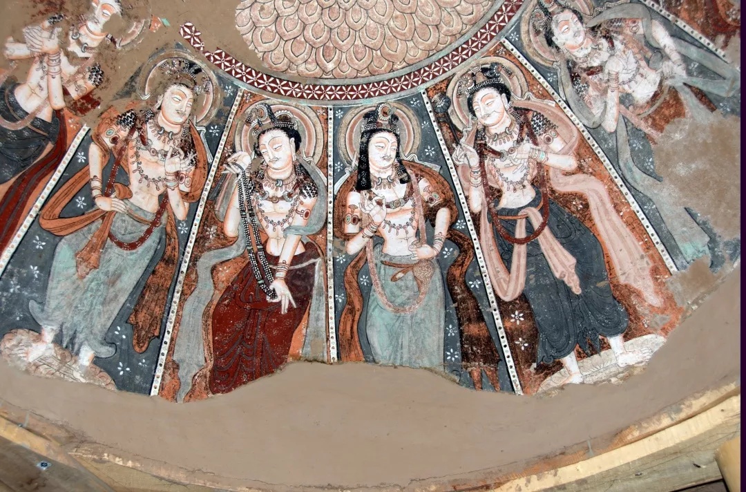 【探索】龟兹石窟壁画亮相青浦博物馆,这些你都见过吗