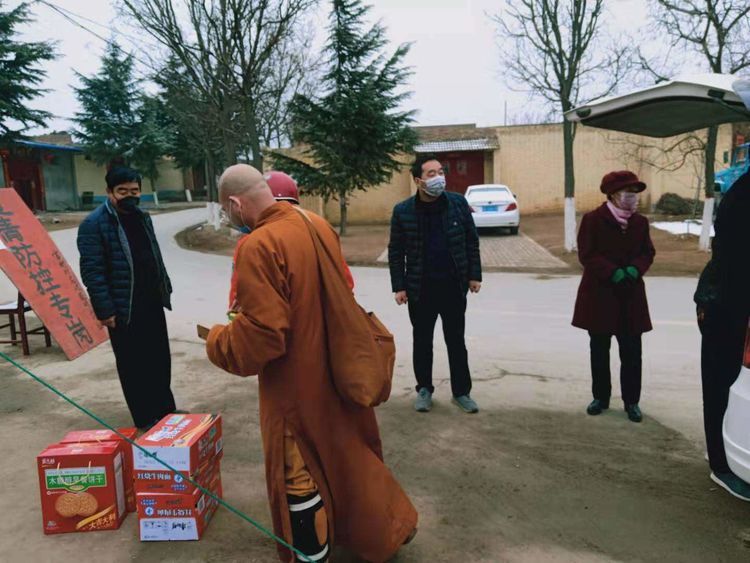 陕西省渭南市白水县佛教协会,白水县净业寺,妙觉寺四众弟子捐款捐物共