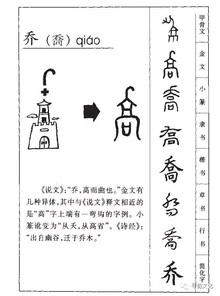 姓汉字书法演变过程和师氏起源荀卿庠整理