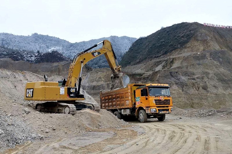 水电九局瓮福磷矿三个项目顺利复工开足马力促生产
