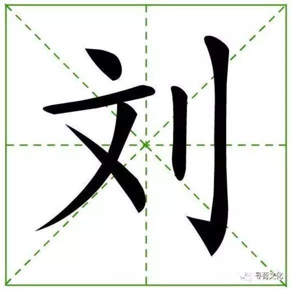 刘 旧繁体字/异体字:  汉字结构: 左右结构 造字法:刂 简体部首: 刂