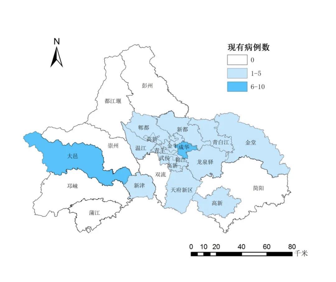 全市疫情地图如下: 成都市区(市)县疫情分区分级地图