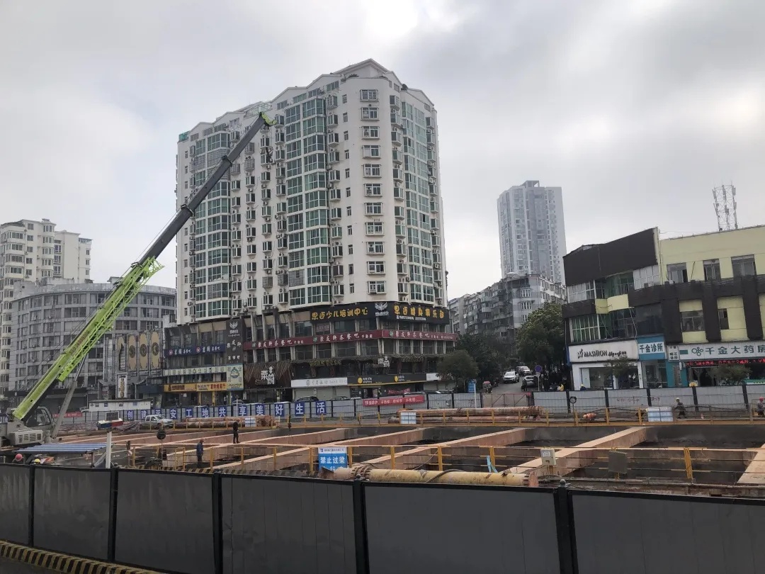株洲响石广场项目复工 东西向开放交通预计到5月底