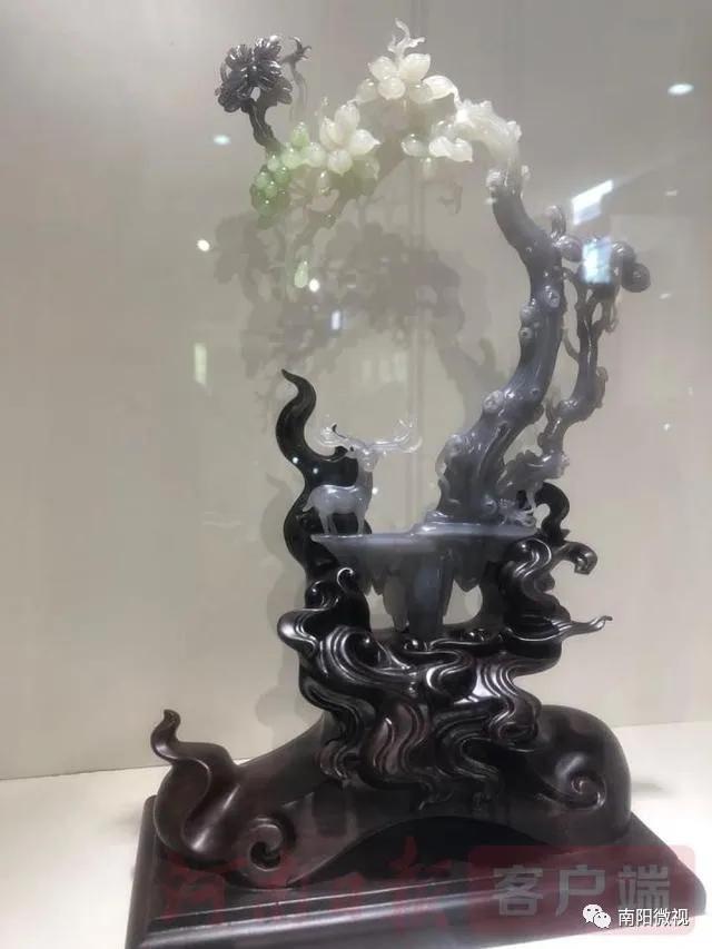 网上展风姿,中国·南阳(云)玉雕节开幕,南阳玉雕美爆了