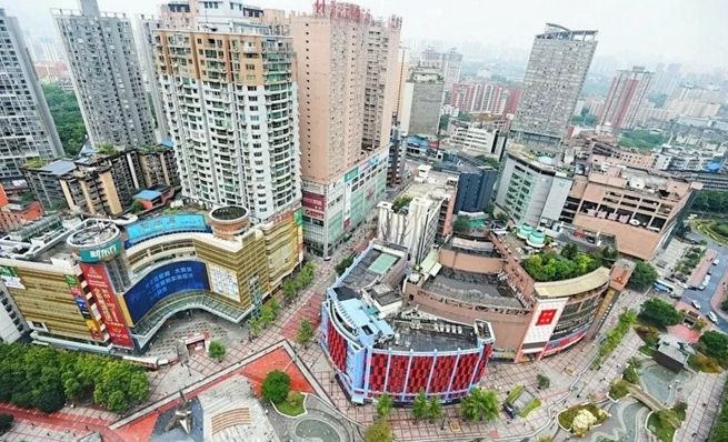 三峡广场商圈图片