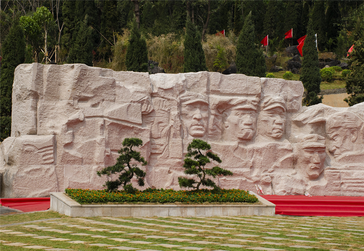 红军湘江纪念馆图片