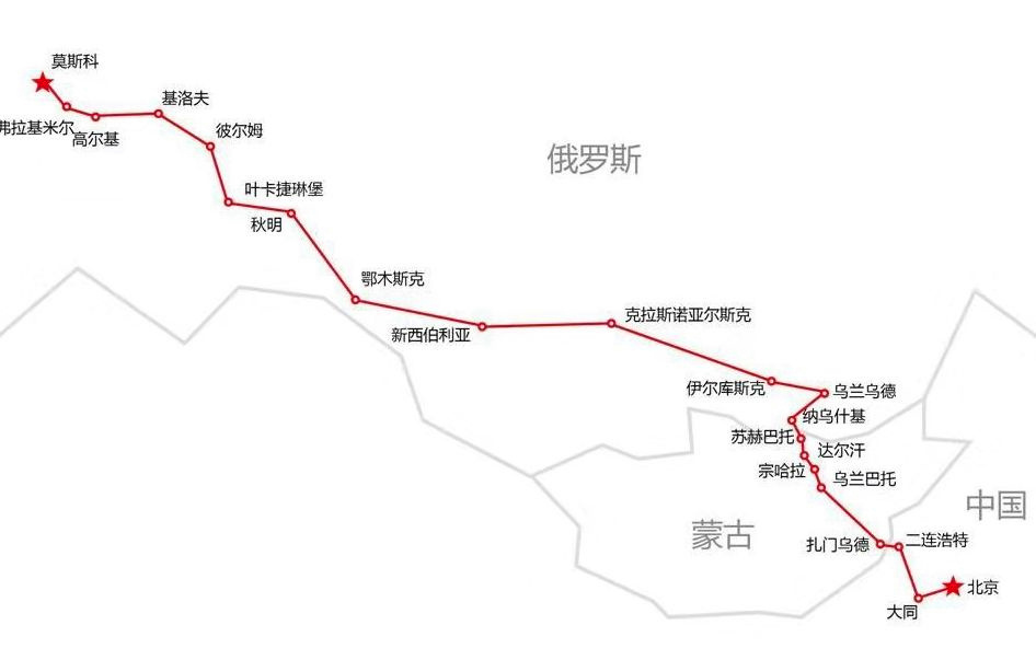 列车运行图?四宗最、六大怪“中华第一车”北京-莫斯科网红列车开行60年