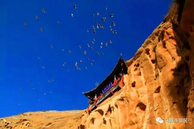 马蹄寺石窟群似一颗璀璨的明珠镶嵌于临松薤谷