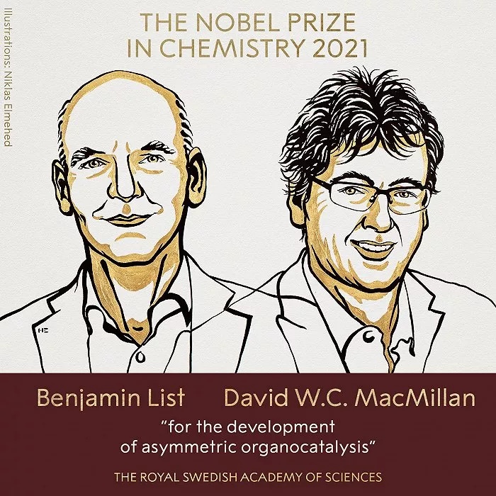 诺贝尔|2021年诺贝尔化学奖揭晓！美德两位科学家获奖