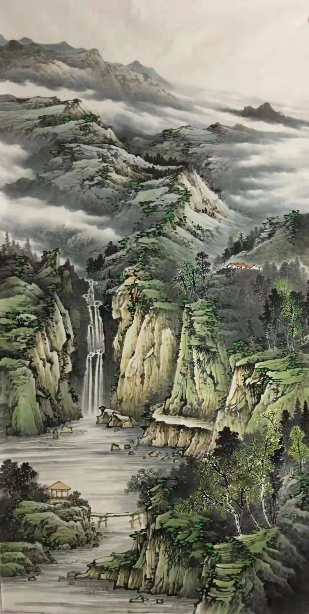 近现代中国画十大名家图片