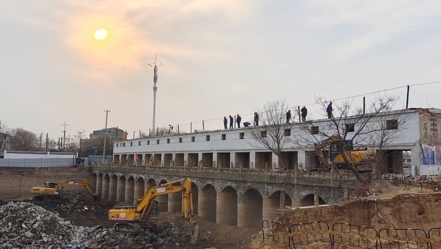 扶沟贾鲁河两岸通路图片