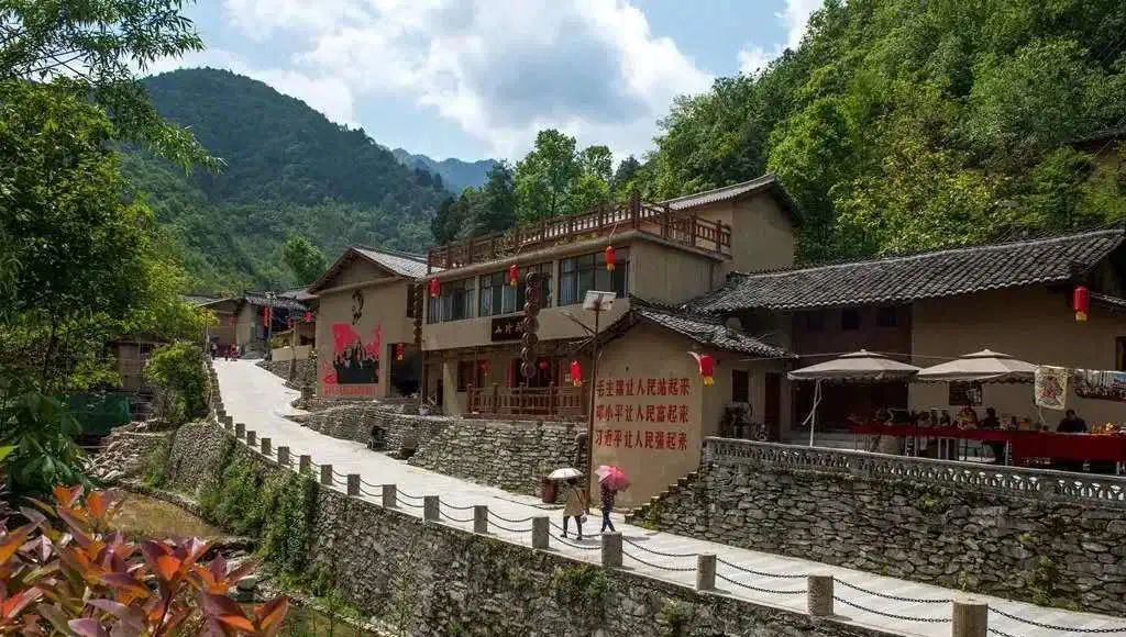 康养旅居最康县康县朱家沟古村出深闺焕发新活力