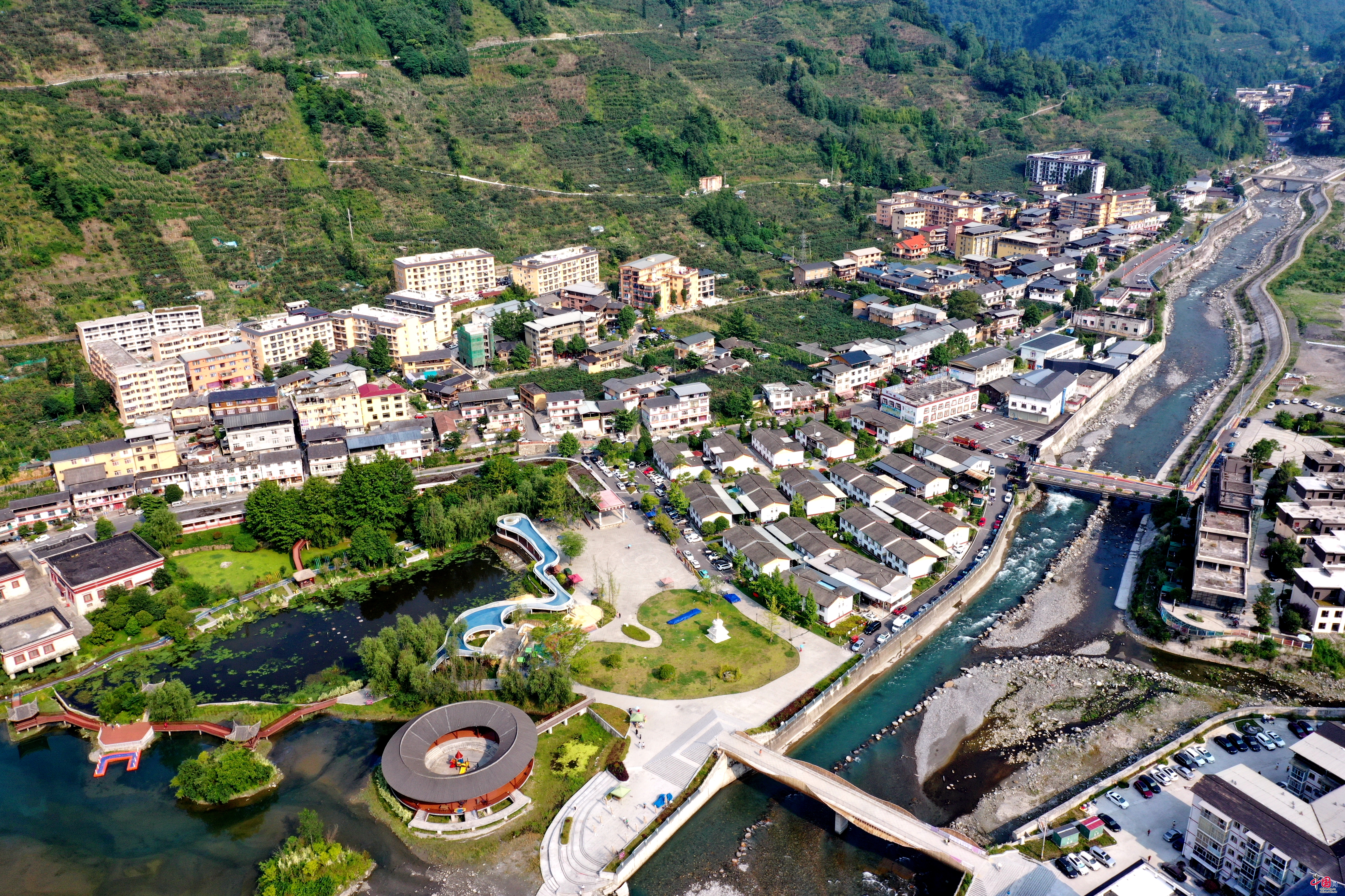 汶川三江成都后花园迎来康养避暑旅游高峰