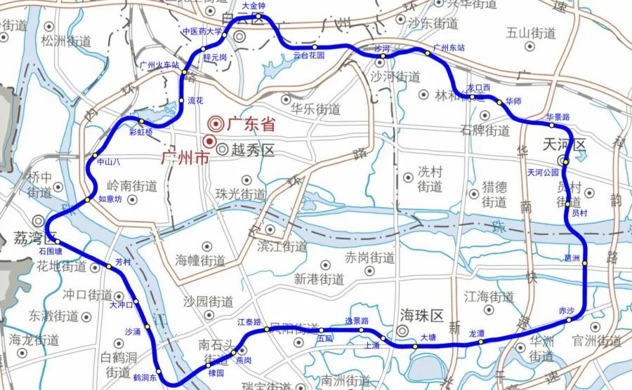 有望明年開通廣州這兩條備受關注的地鐵線路最新消息